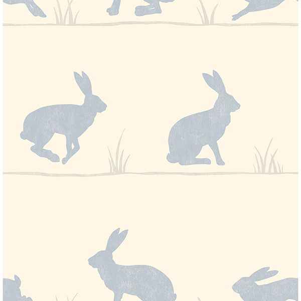 Nell Beige Rabbit Wallpaper - York Wallcoverings - 2900-41266 - York Wallcoverings Wallpaper