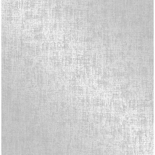 Asher Silver Distressed Wallpaper - York Wallcoverings - 2900-42535