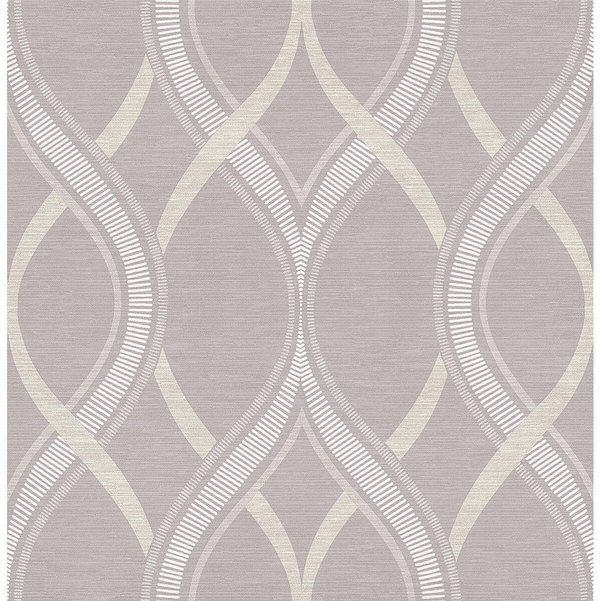 frequency-lavender-ogee-wallpaper-york-wallcoverings-2625-21852 - York Wallcoverings Wallpaper