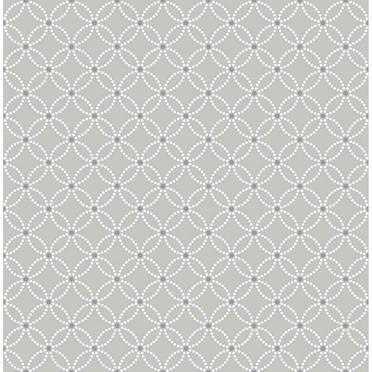 Kinetic Grey Geometric Floral Wallpaper - York Wallcoverings - 2625-21843 - York Wallcoverings Wallpaper