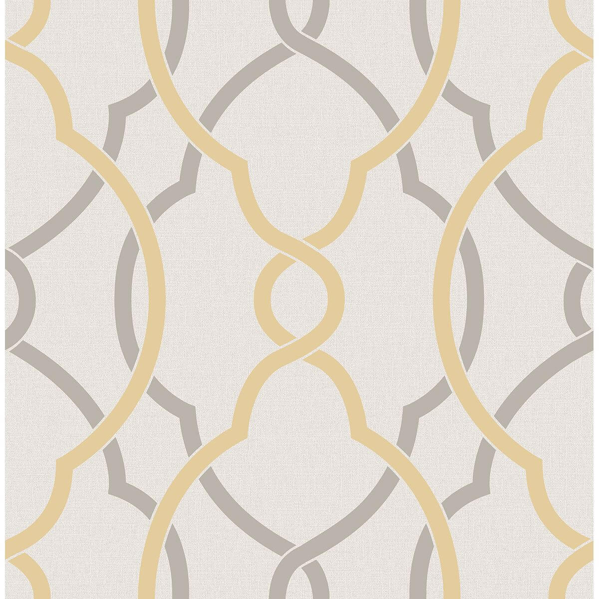sausalito-yellow-lattice-wallpaper-york-wallcoverings-2697-22620 - York Wallpaper Wallpaper