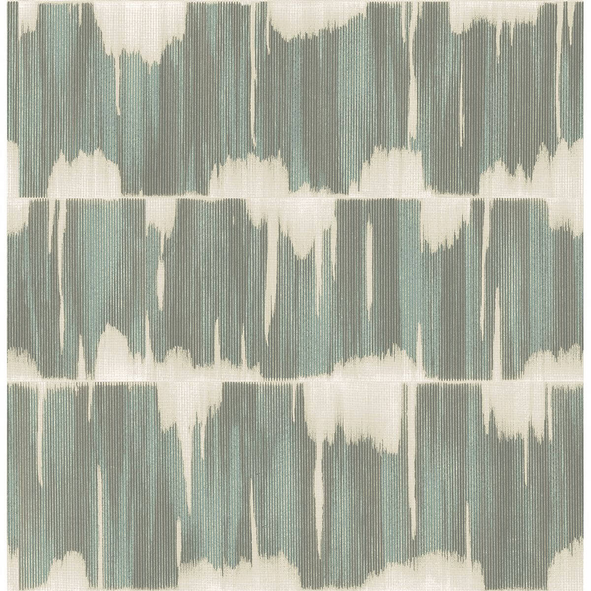 serendipity-teal-shibori-wallpaper-york-wallcoverings-2764-24343 - York Wallcoverings Wallpaper