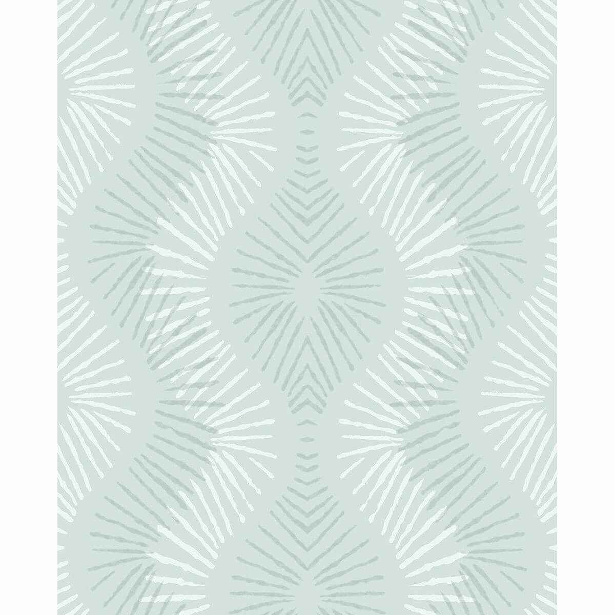 Feliz Seafoam Beaded Ogee Wallpaper - York Wallcoverings - 2793-87324