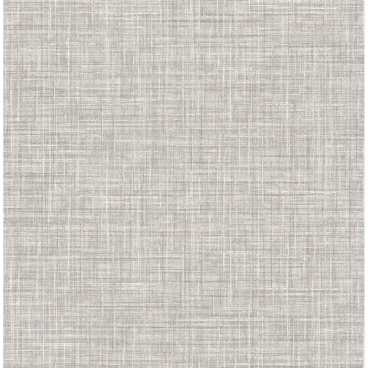 Poise Grey Linen Wallpaper - York Wallcoverings - 2793-24270 - York Wallcoverings Wallpaper