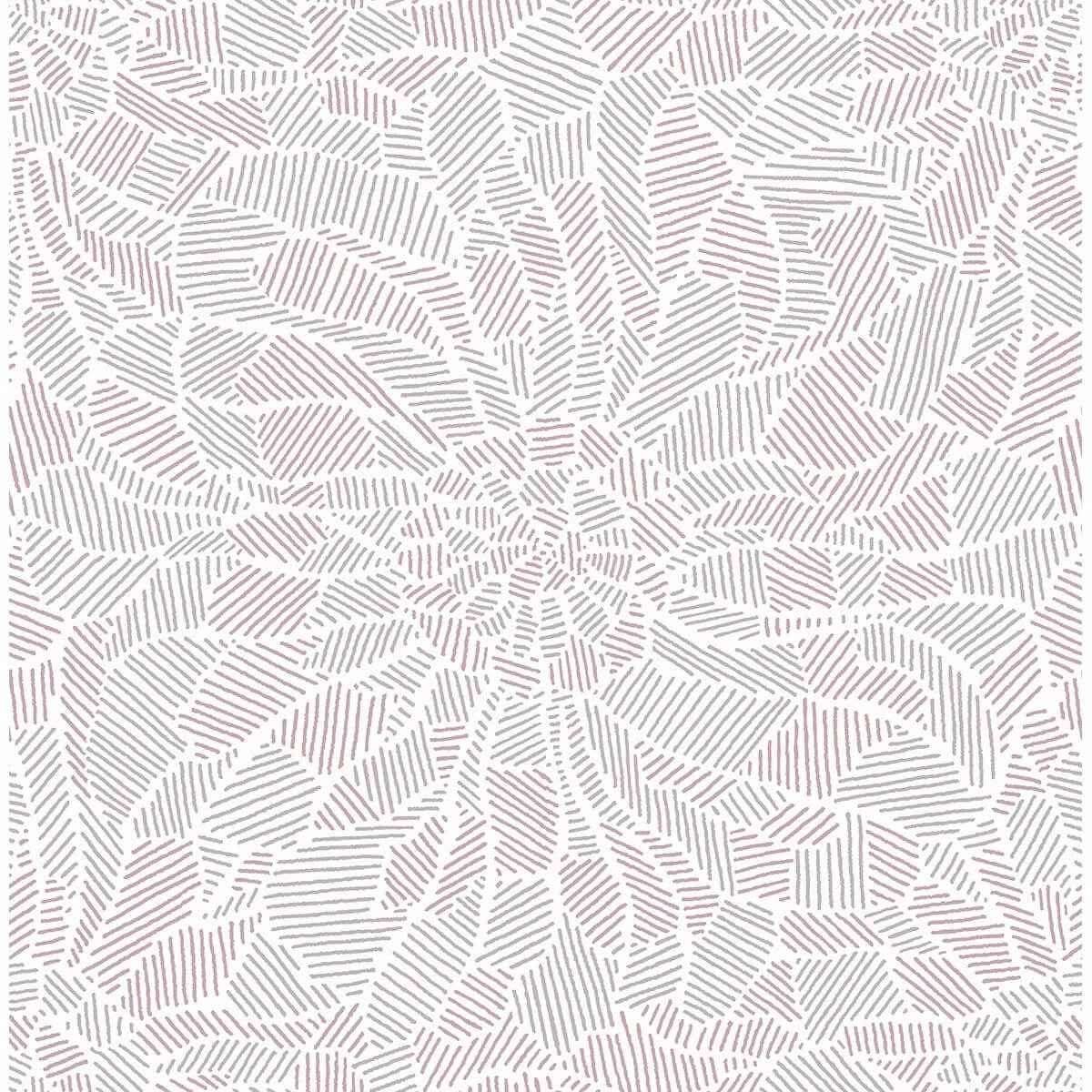 Daydream Purple Abstract Floral Wallpaper - York Wallcoverings - 2793-24719 - York Wallcoverings Wallpaper