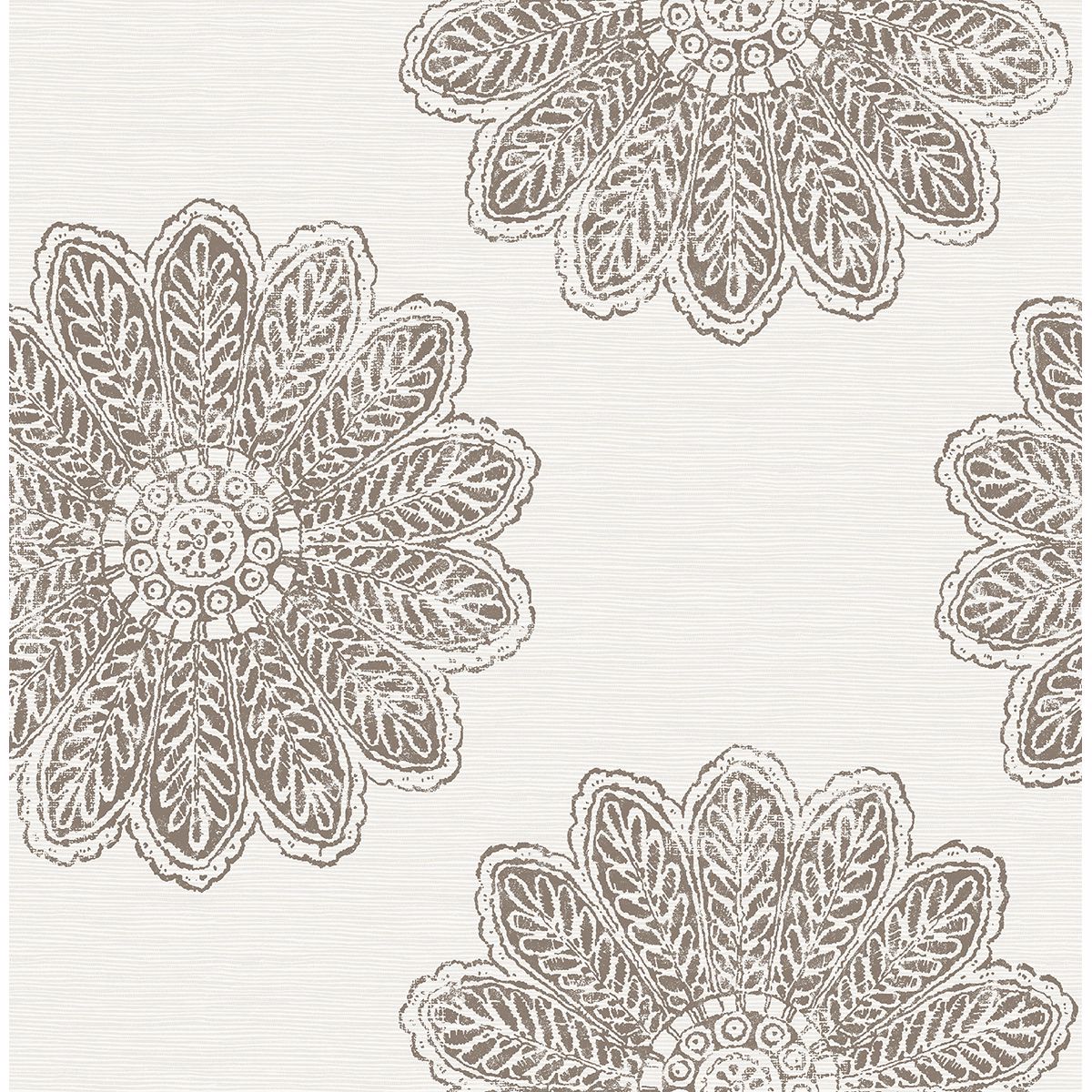 sol-espresso-medallion-wallpaper-york-wallcoverings-2793-24748 - York Wallcoverings Papel pintado