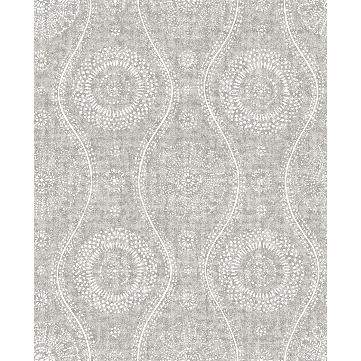 Painterly Sterling Wallpaper by Sarah Richardson - York Wallcoverings - 2785-24820