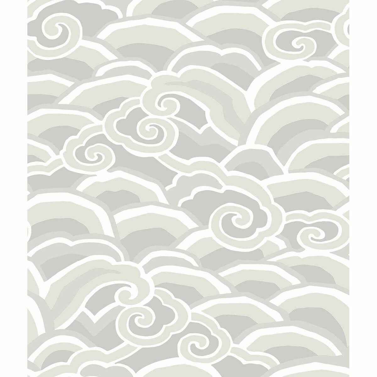 Platinum Platinum Decowave Wallpaper - York Wallcoverings - 2785-24842 - York Wallcoverings Wallpaper