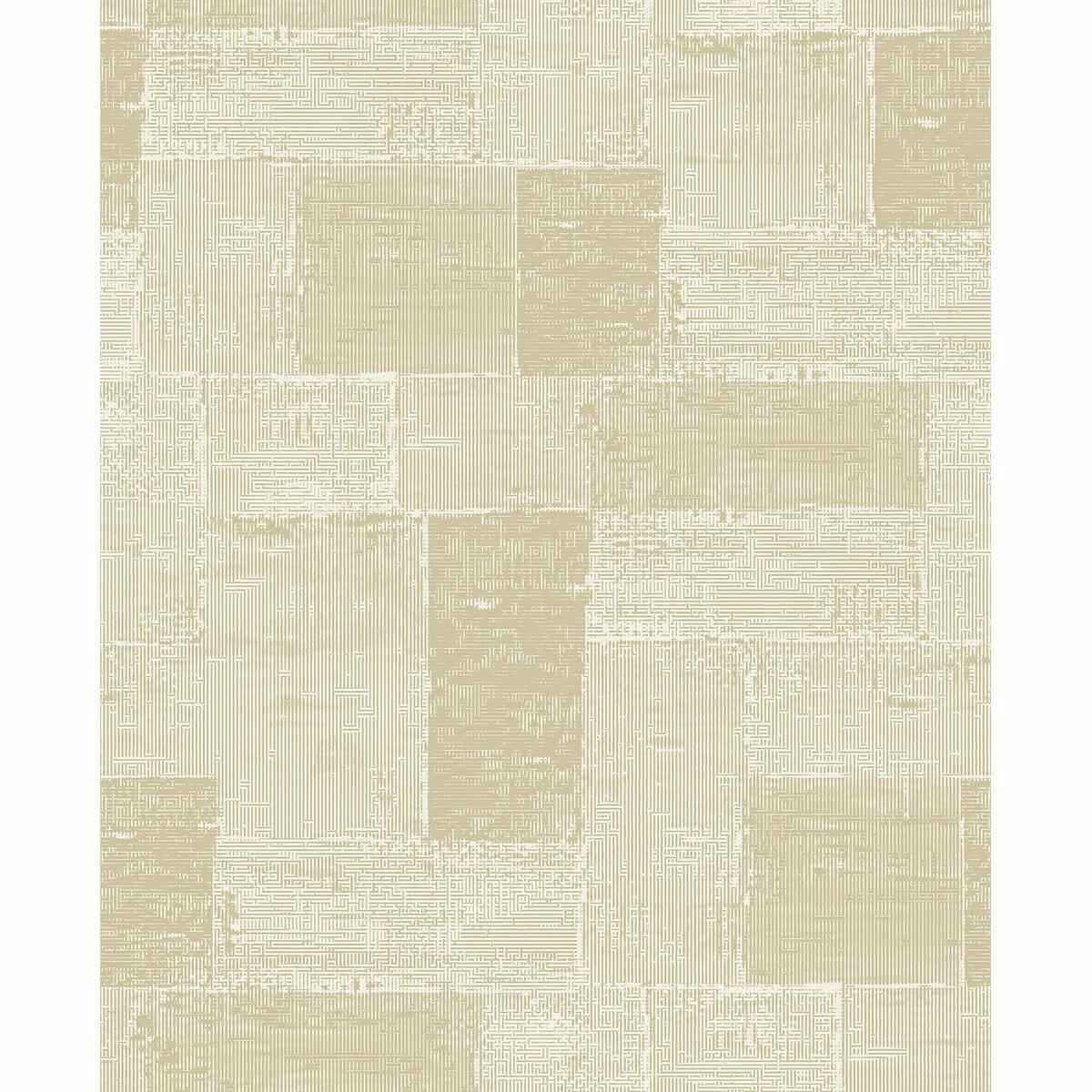Composition Gold Global Geometric Wallpaper - York Wallcoverings - 2908-87115