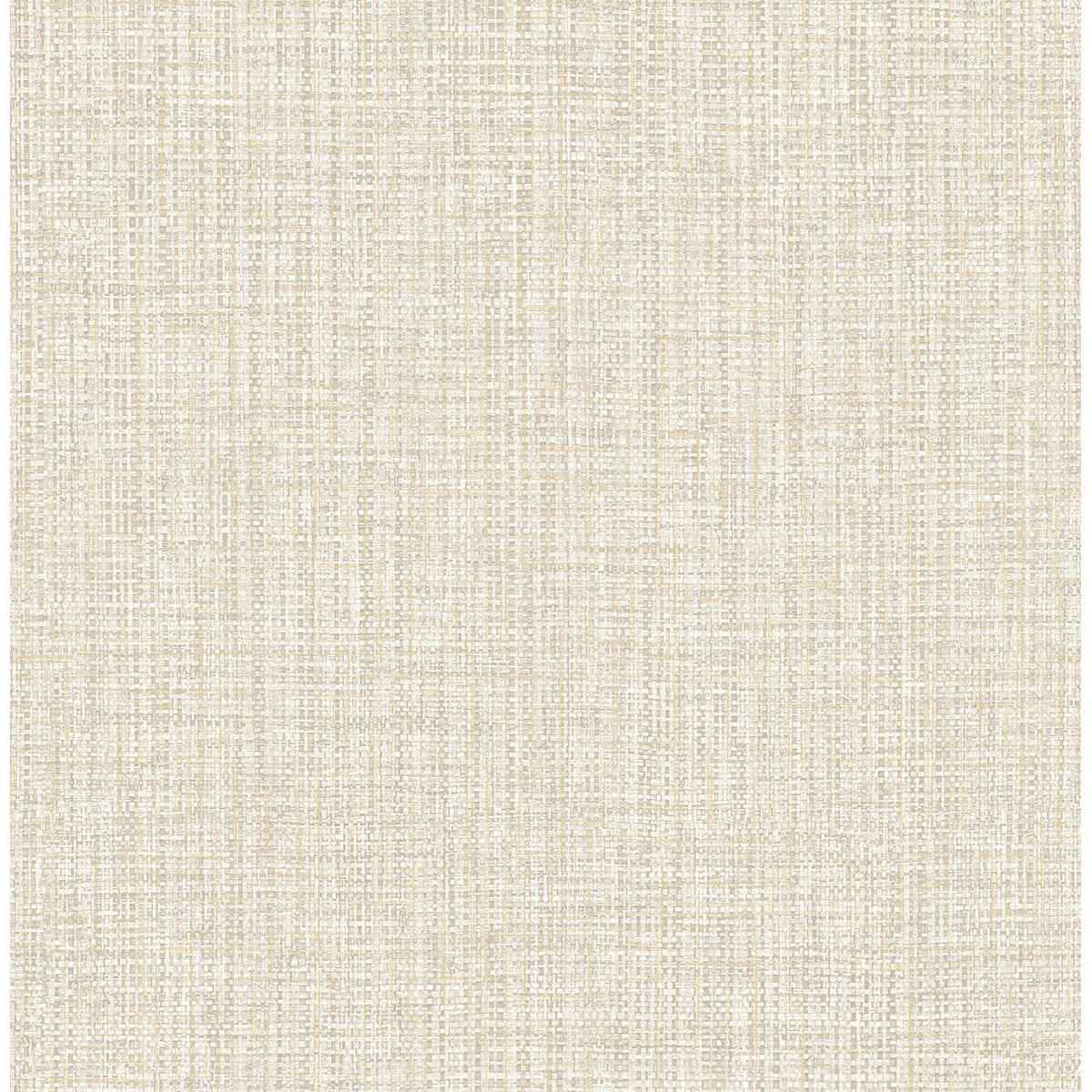 Rattan Beige Woven Wallpaper - York Wallcoverings - 2908-24945