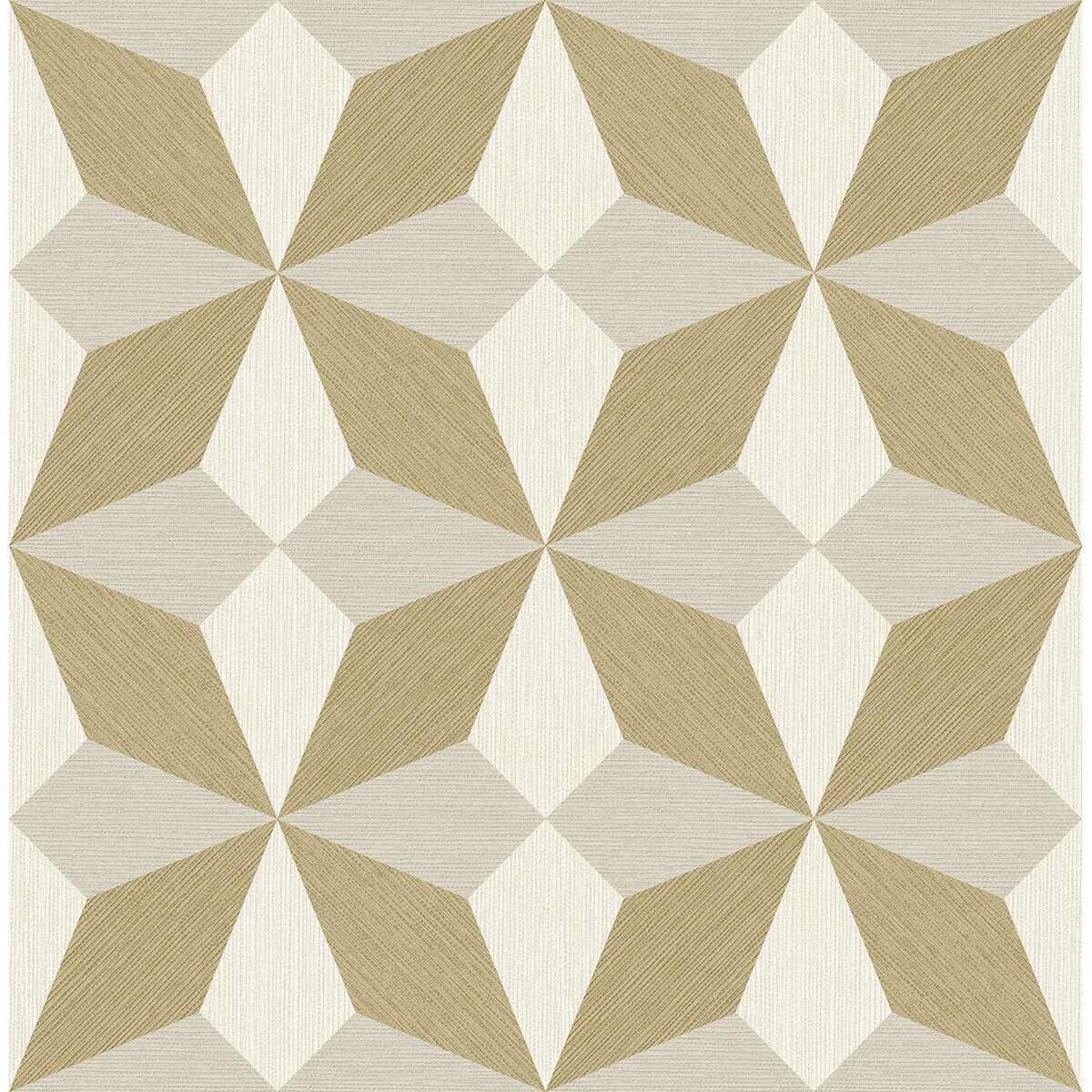 valiant-beige-faux-grasscloth-geometric-wallpaper-york-wallcoverings-2908-25302 - York Wallcoverings Papel pintado
