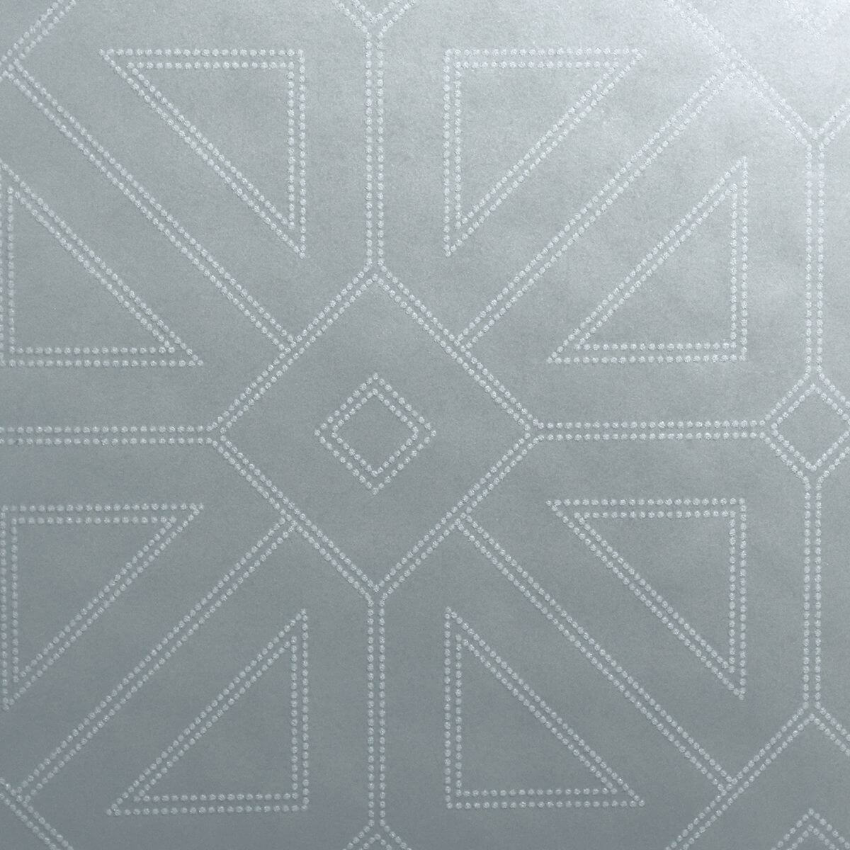 voltaire-silver-beaded-geometric-wallpaper-york-wallcoverings-2902-87334 - York Wallcoverings Wallpaper