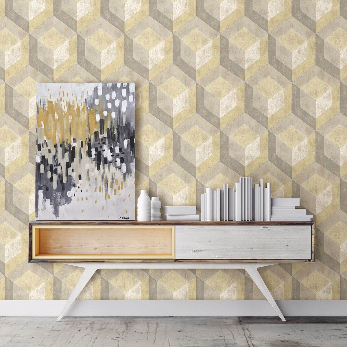 clarabelle-beige-rustic-wood-tile-wallpaper-york-wallcoverings-2922-22309 - York Wallcoverings Wallpaper