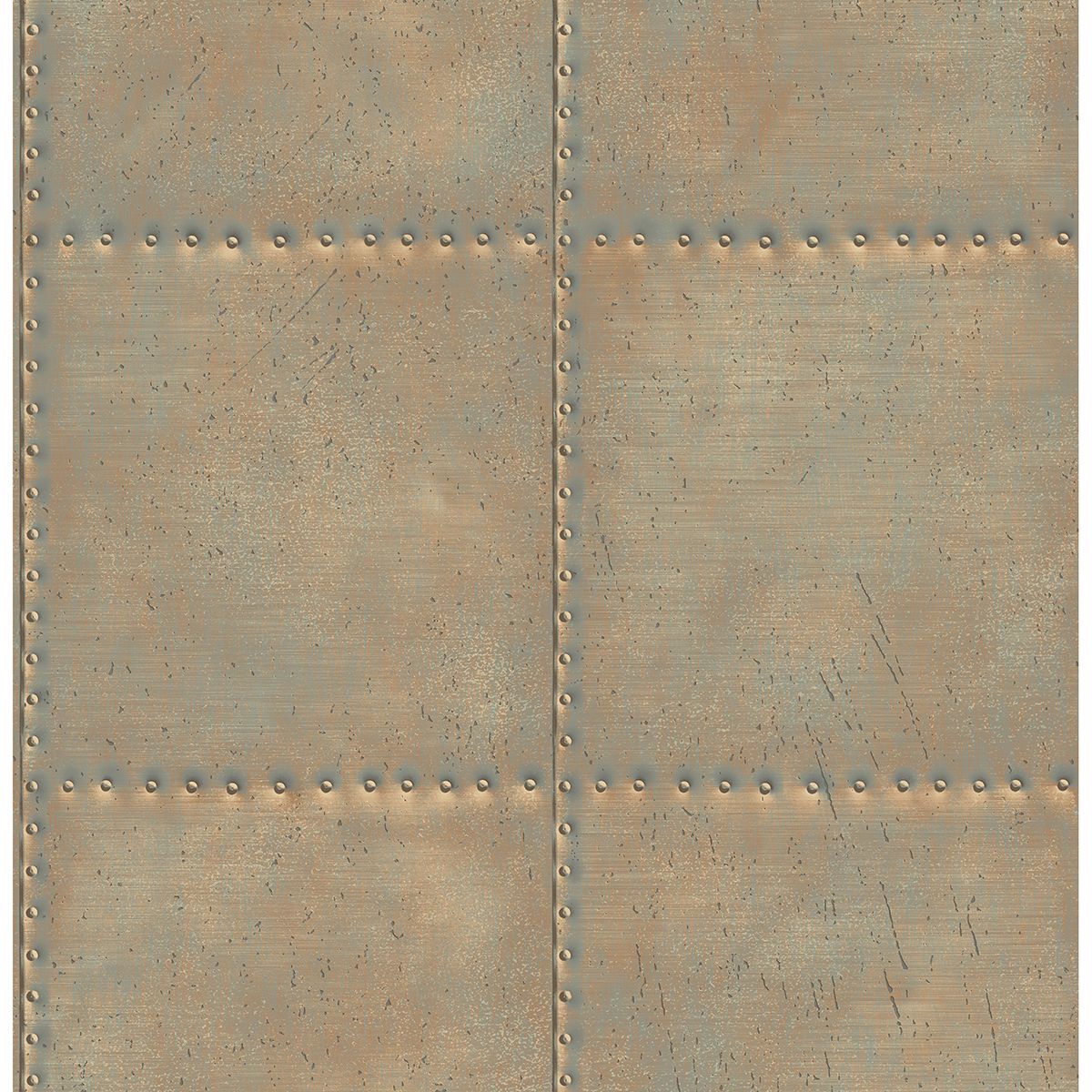 hale-gold-sheet-metal-wallpaper-york-wallcoverings-2922-22344 - York Wallcoverings Wallpaper