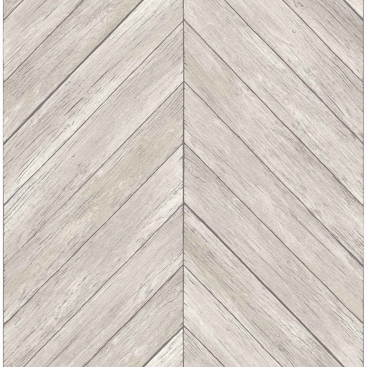 Parisian Light Grey Parquet Wallpaper - York Wallcoverings - 2922-24005 - York Wallcoverings Wallpaper