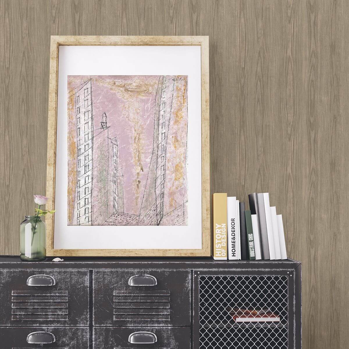 tanice-light-brown-faux-wood-texture-wallpaper-york-wallcoverings-2922-43056z - York Wallcoverings Wallpaper