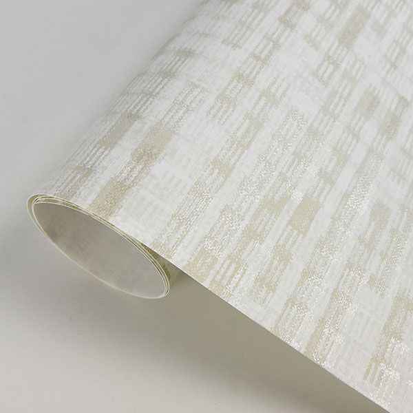 Clarice Cream Distressed Faux Linen Wallpaper - York Wallcoverings - 2909-IH-23601 - York Wallcoverings Wallpaper