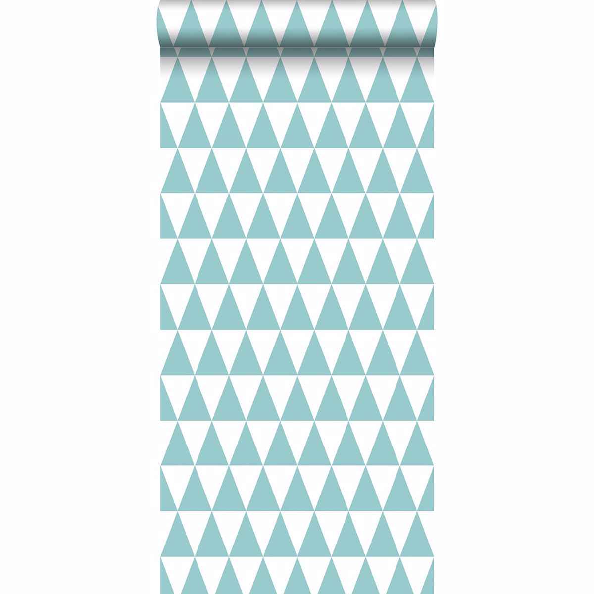 Verdon Aquamarine Geometric Wallpaper - York Wallcoverings - DD128844 - York Wallcoverings Wallpaper