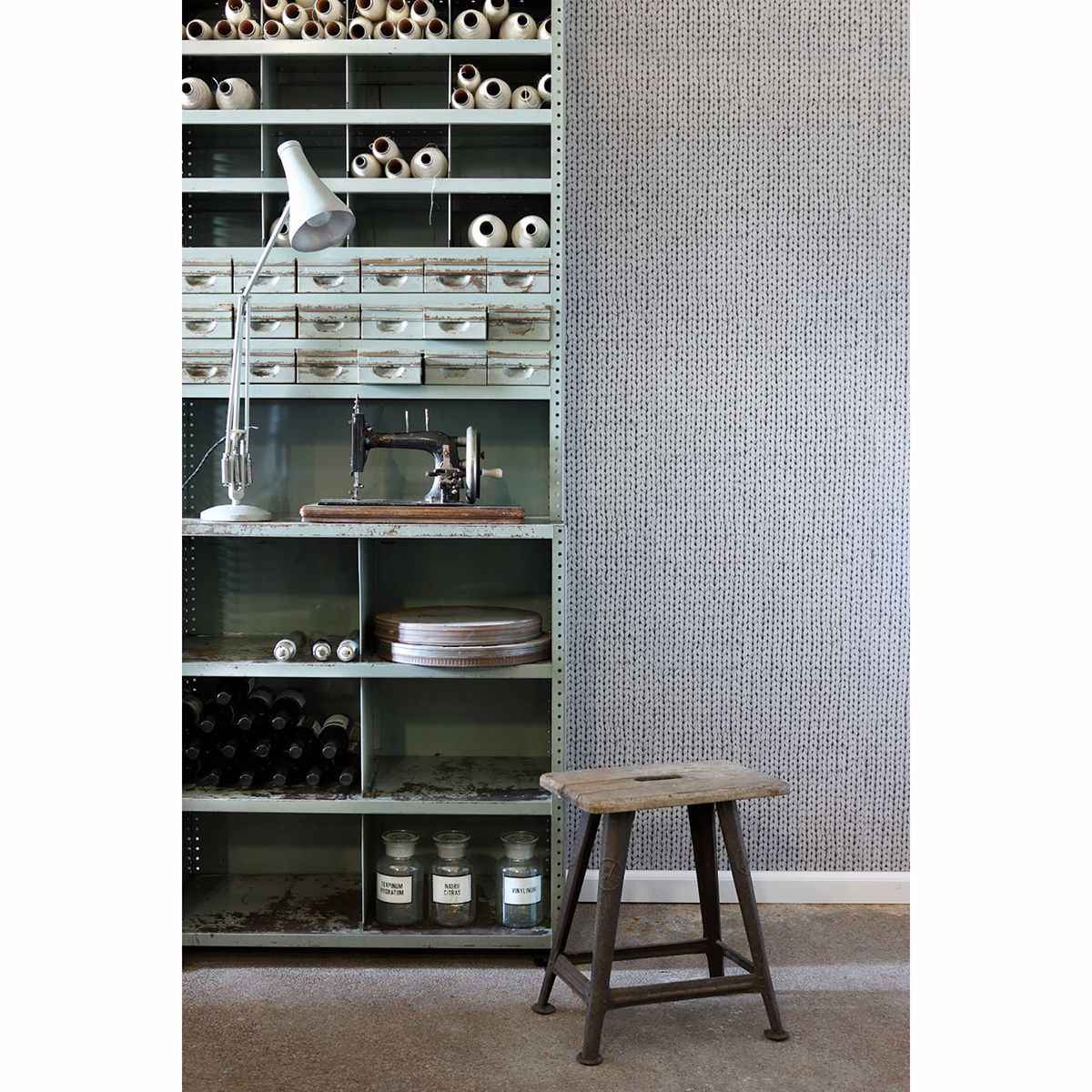 Hart Taupe Chevron Fabric Wallpaper - York Wallcoverings - DD137721 - York Wallcoverings Wallpaper