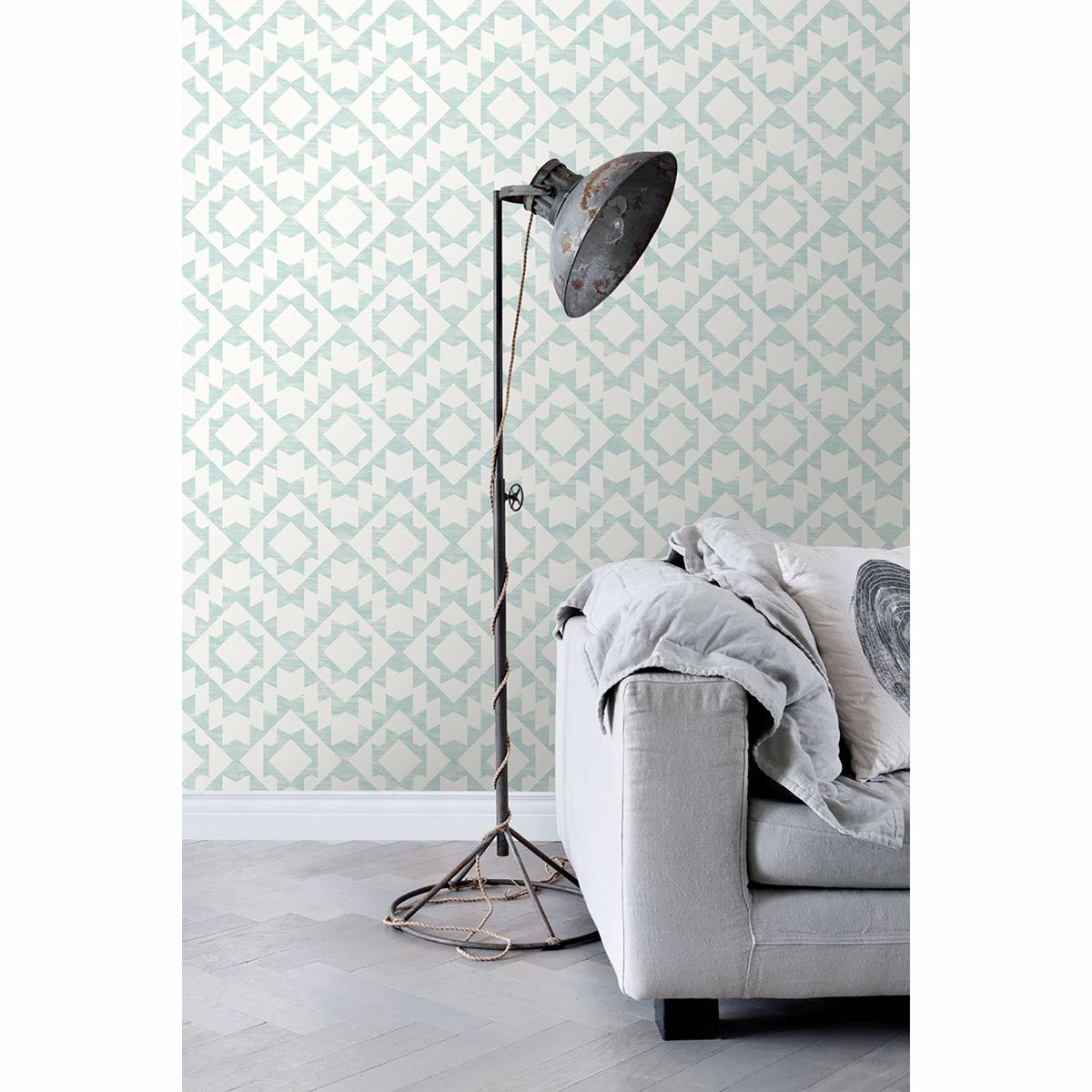 fantine-mint-geometric-wallpaper-york-wallcoverings-dd148674 - York Wallcoverings Wallpaper