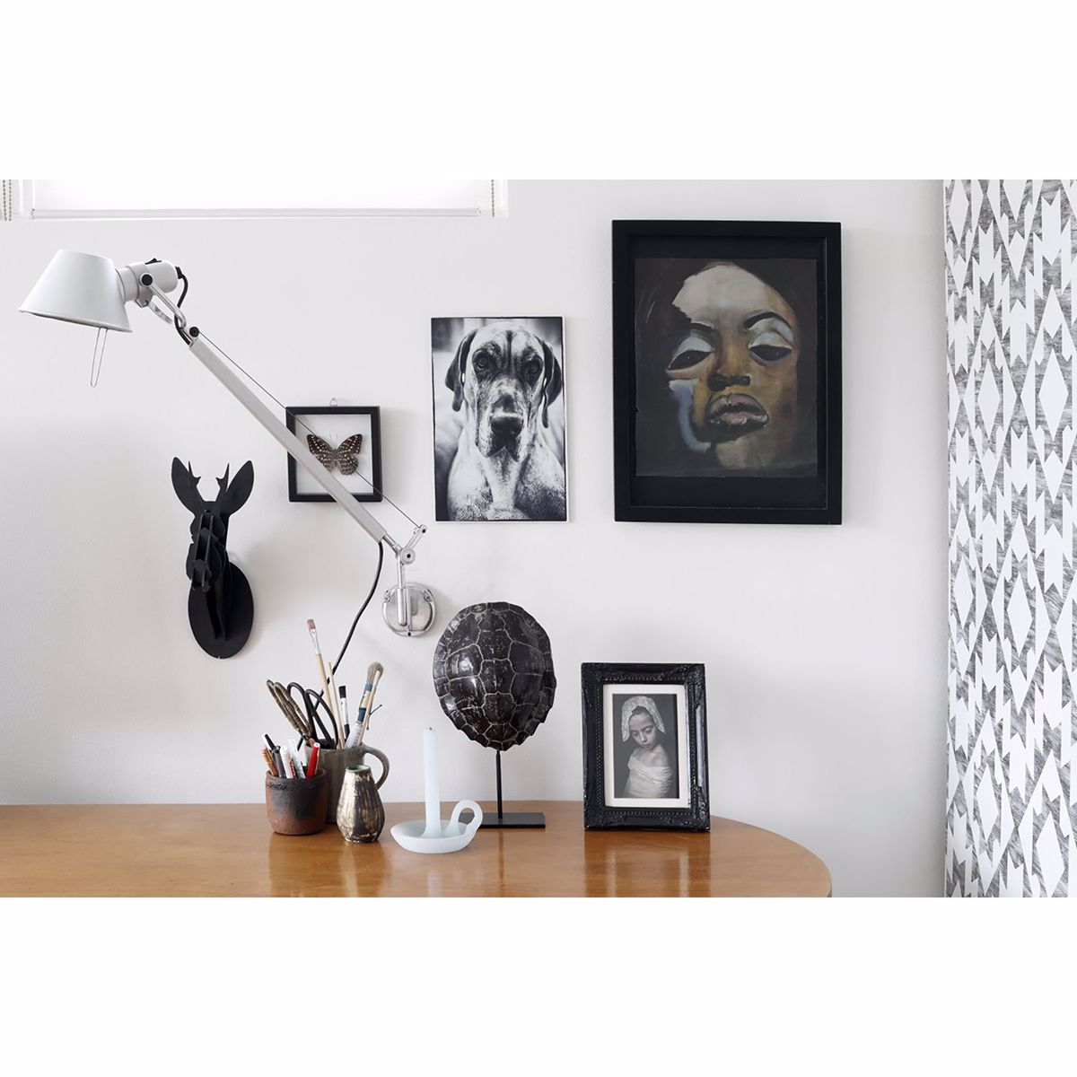 fantine-black-geometric-wallpaper-york-wallcoverings-dd148677 - York Wallcoverings Wallpaper