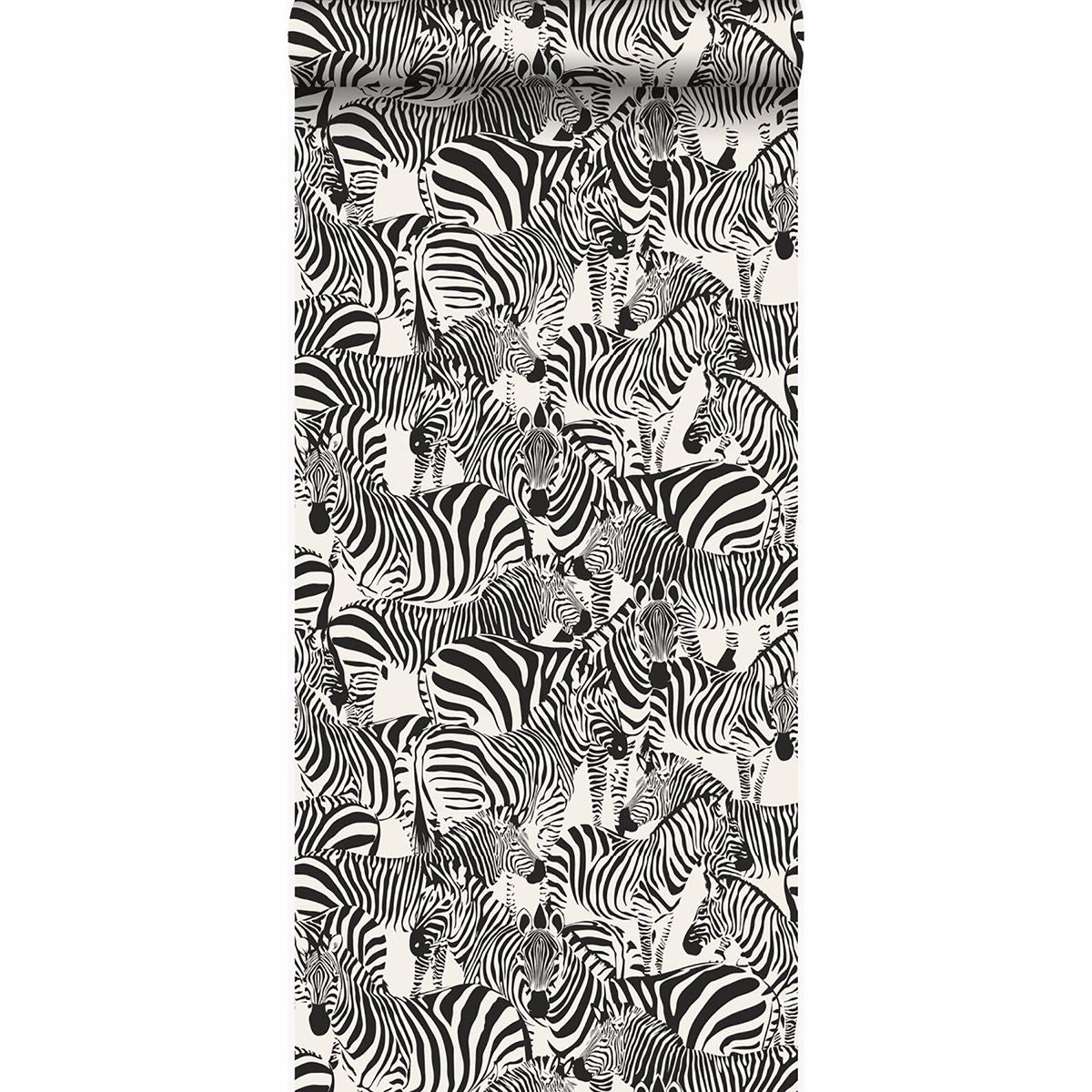 jemima-black-zebra-wallpaper-york-wallcoverings-dd347453 - York Wallpaper Wallpaper