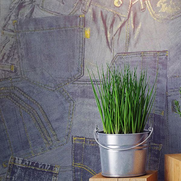 inky-denim-jean-pocket-wallpaper-york-wallcoverings-m1060 - York Wallcoverings Wallpaper