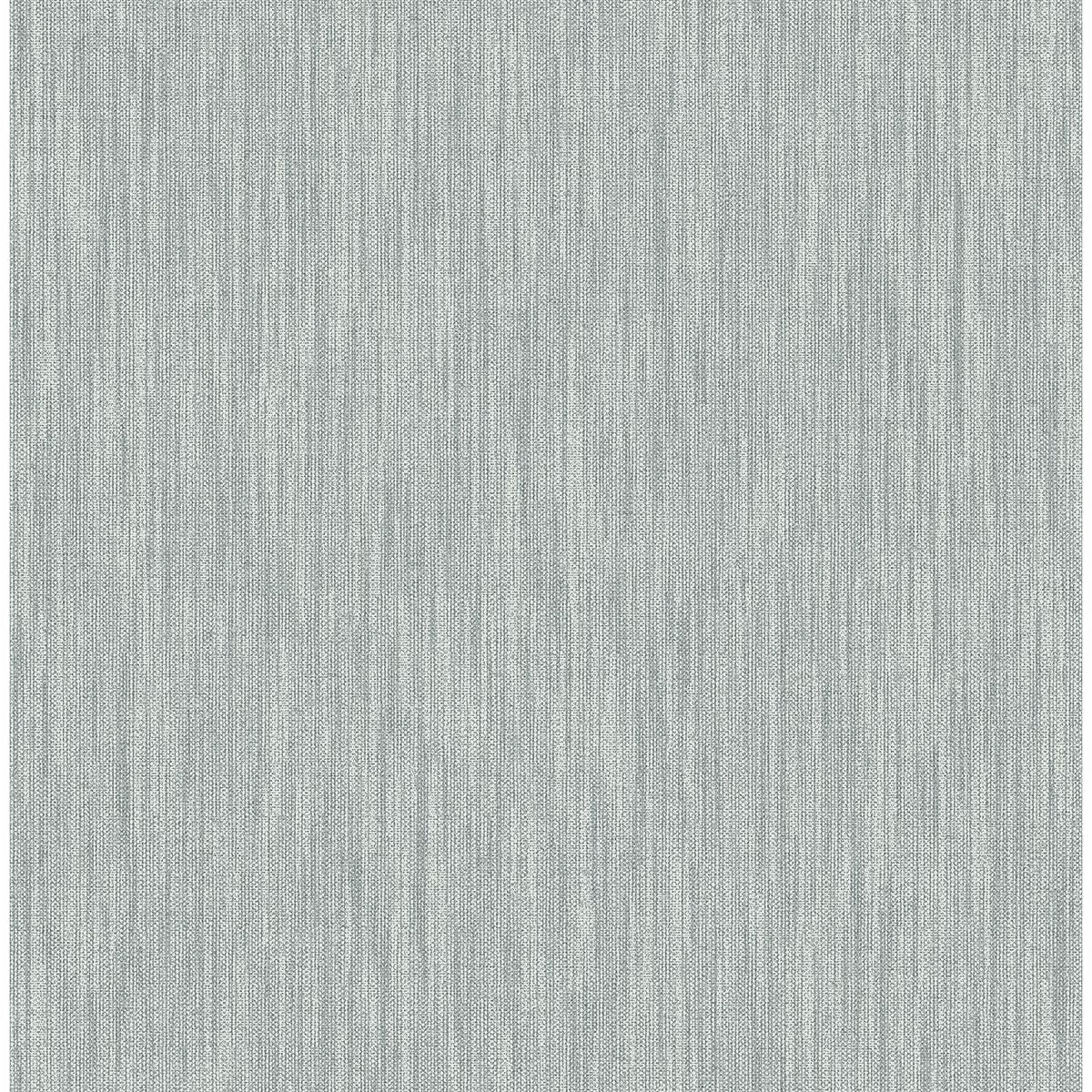 chiniile-light-blue-faux-linen-wallpaper-york-wallcoverings-2861-25289 - York Wallcoverings Wallpaper