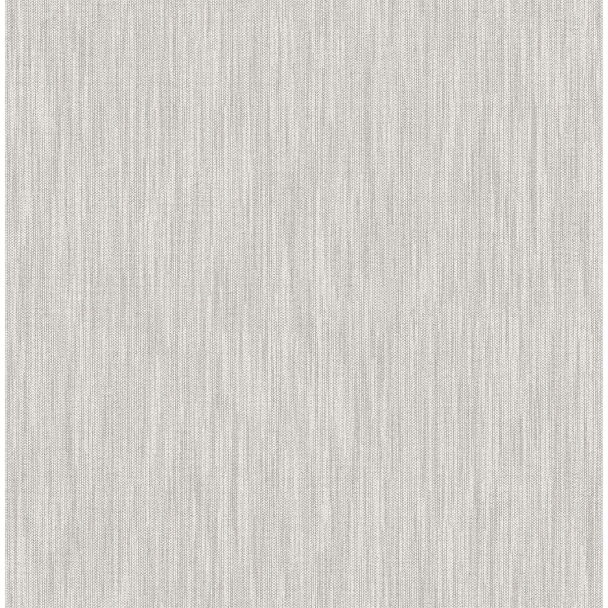 chiniile-grey-faux-linen-wallpaper-york-wallcoverings-2861-25292 - York Wallcoverings Wallpaper