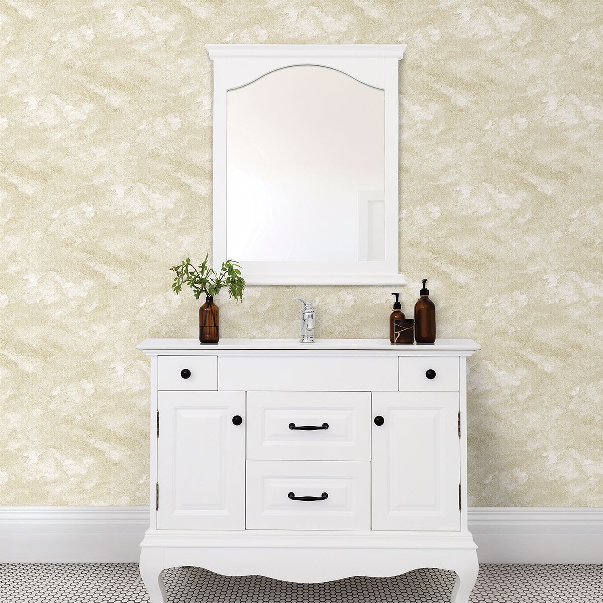 bode-beige-cloud-wallpaper-york-wallcoverings-2861-25712 - York Wallcoverings Wallpaper