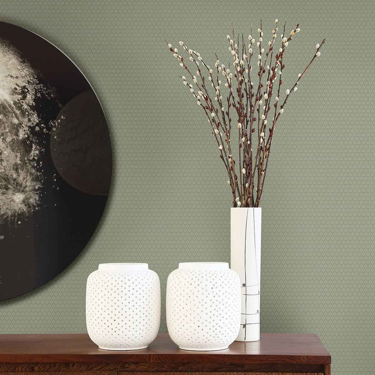 starwart-sage-miniature-floral-wallpaper-york-wallcoverings-2948-27030 - York Wallcoverings Wallpaper