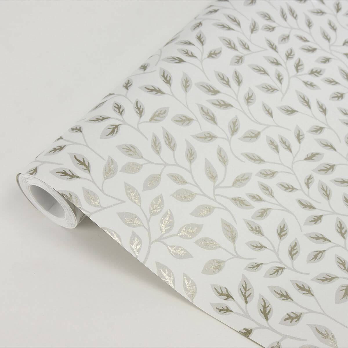 posey-white-vines-wallpaper-york-wallcoverings-2948-33015 - York Wallcoverings Wallpaper