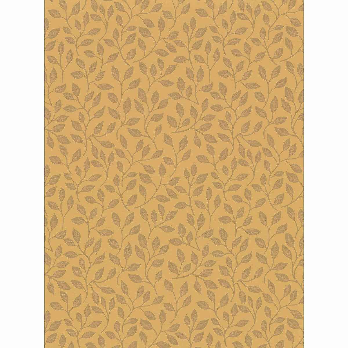 posey-mustard-vines-wallpaper-york-wallcoverings-2948-33017 - York Wallcoverings Wallpaper