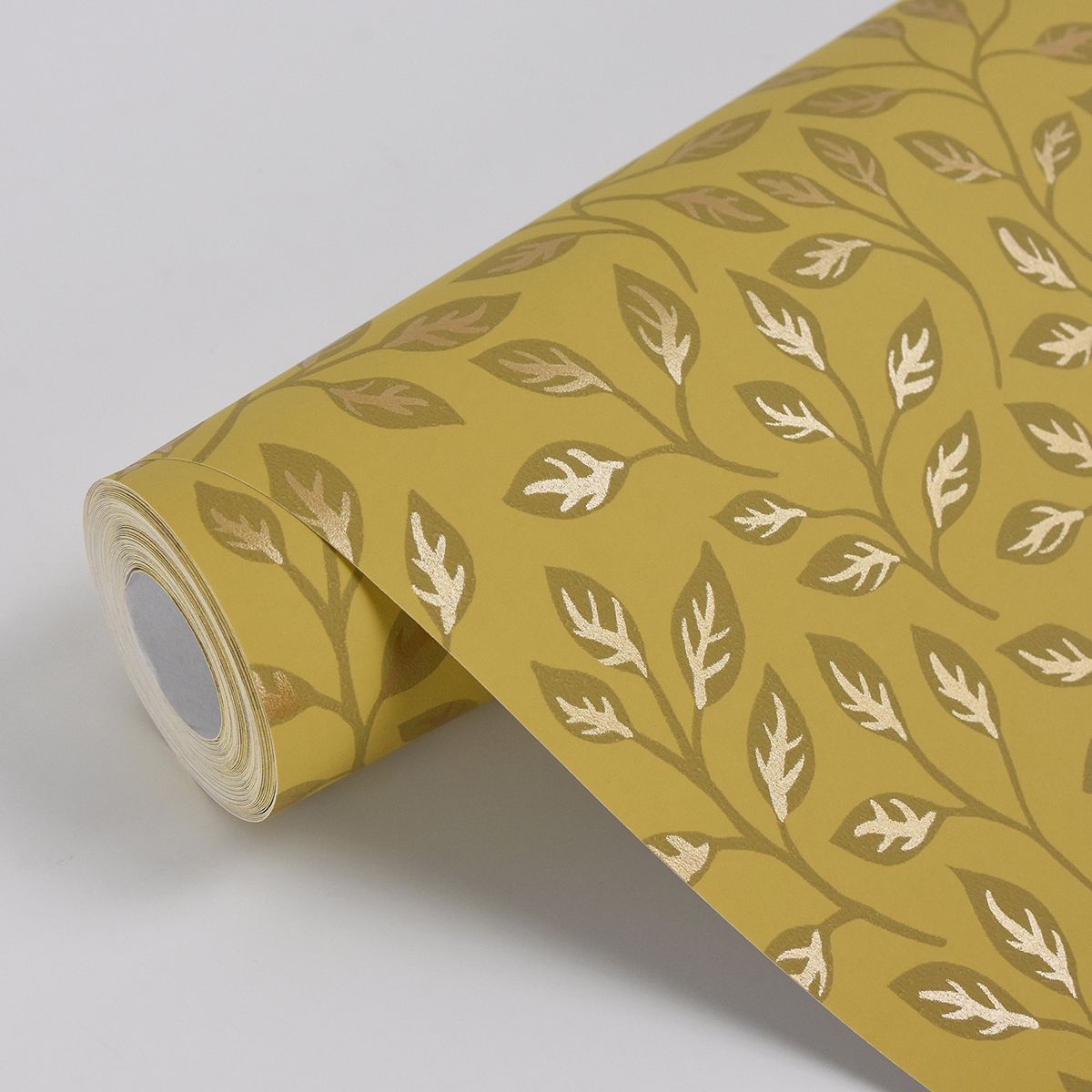 Posey Mustard Vines Wallpaper - York Wallcoverings - 2948-33017 - York Wallcoverings Wallpaper