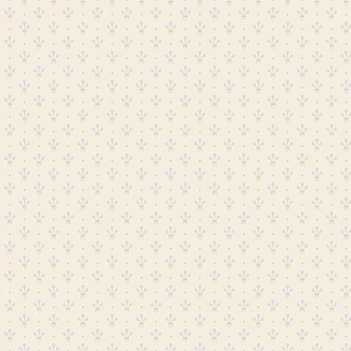 lili-white-miniature-floral-wallpaper-york-wallcoverings-2948-33026 - York Wallcoverings Wallpaper