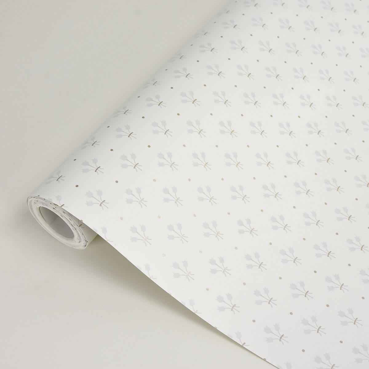 Lili White Miniature Floral Wallpaper - York Wallcoverings - 2948-33026 - York Wallcoverings Wallpaper