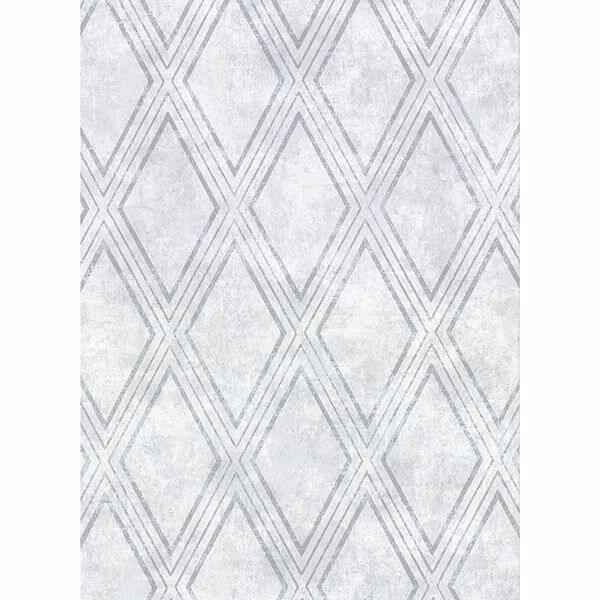Dartmouth Sky Blue Faux Plaster Geometric Wallpaper - York Wallcoverings - 2921-51010 - York Wallcoverings Wallpaper