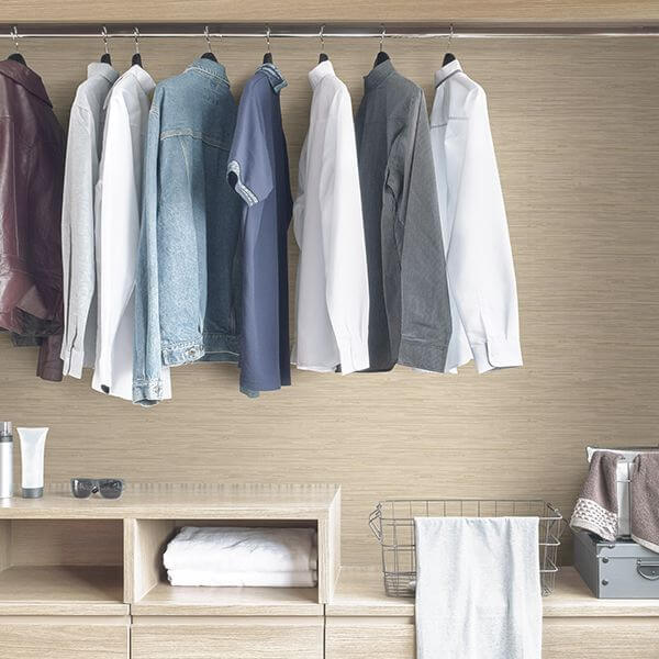 tibetan-grasscloth-cream-peel-and-stick-wallpaper-york-wallcoverings-nus3336 - York Wallcoverings Wallpaper
