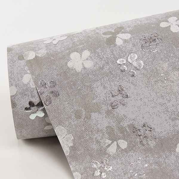 Cosima Grey Miniature Floral Wallpaper - York Wallcoverings - 2904-00207 - York Wallcoverings Wallpaper