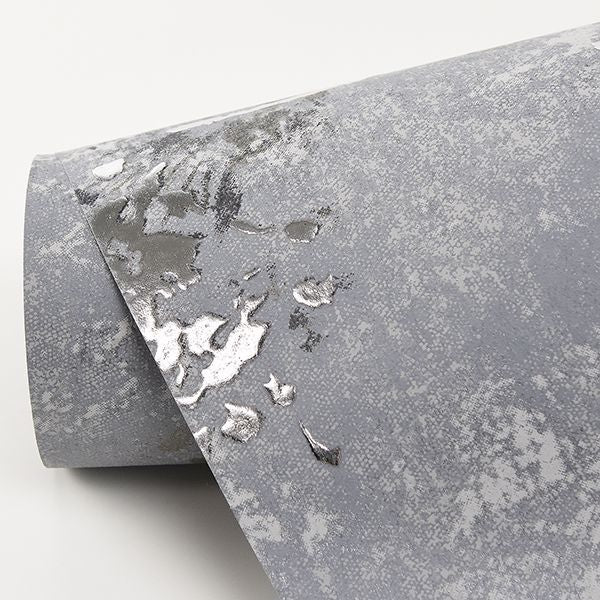 misty-charcoal-distressed-dandelion-wallpaper-york-wallcoverings-2904-00306 - York Wallcoverings Wallpaper