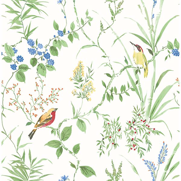 imperial-garden-green-botanical-wallpaper-york-wallcoverings-2904-24173