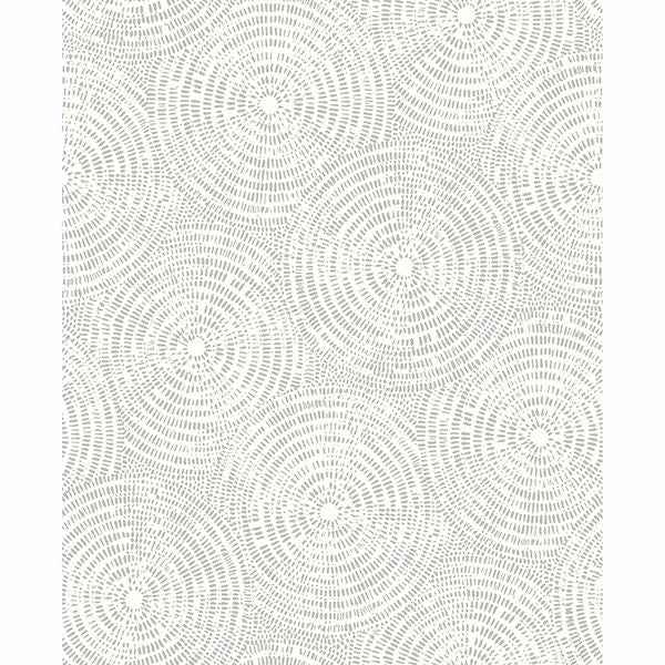 Vatten Platinum Geometric Wallpaper - York Wallcoverings - 2904-24523 - York Wallcoverings Wallpaper
