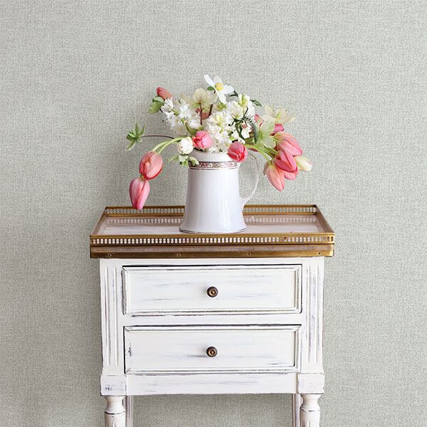 waylon-light-blue-faux-fabric-wallpaper-york-wallcoverings-3119-13526 - York Wallpaper Wallpaper