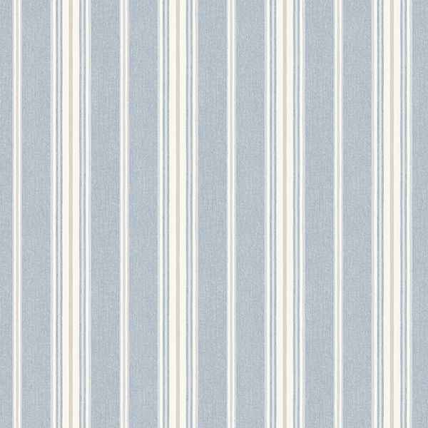 Cooper Denim Stripe Wallpaper - York Wallcoverings - 3119-491016
