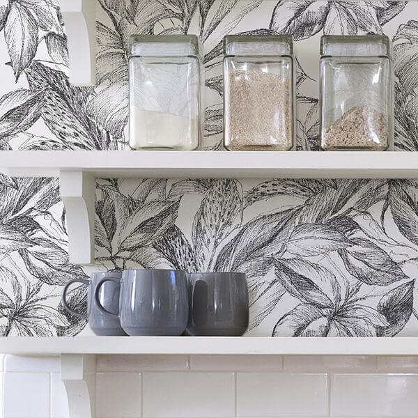 black-canopy-peel-and-stick-wallpaper-york-wallcoverings-nus3498 - York Wallcoverings Wallpaper