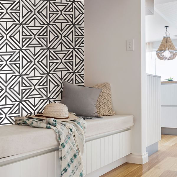 black-linear-peel-and-stick-wallpaper-york-wallcoverings-nus3499 - York Wallcoverings Wallpaper