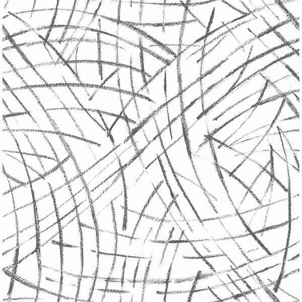 Black Imprint Peel and Stick Wallpaper - York Wallcoverings - NUS3500 - York Wallcoverings Wallpaper