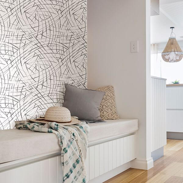 black-imprint-peel-and-stick-wallpaper-york-wallcoverings-nus3500 - York Wallcoverings Wallpaper
