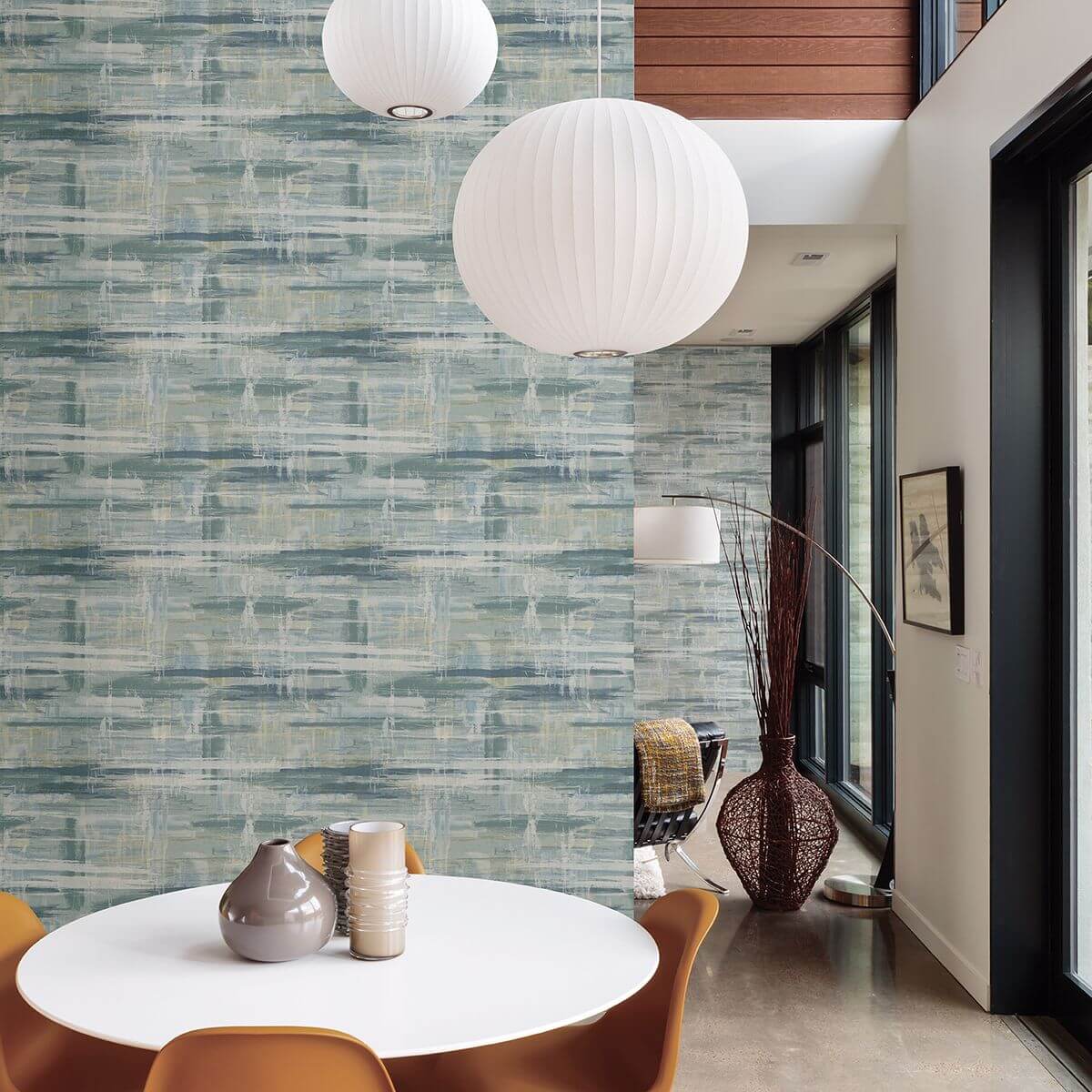marari-teal-distressed-texture-wallpaper-york-wallcoverings-2949-60312 - York Wallpaper Wallpaper