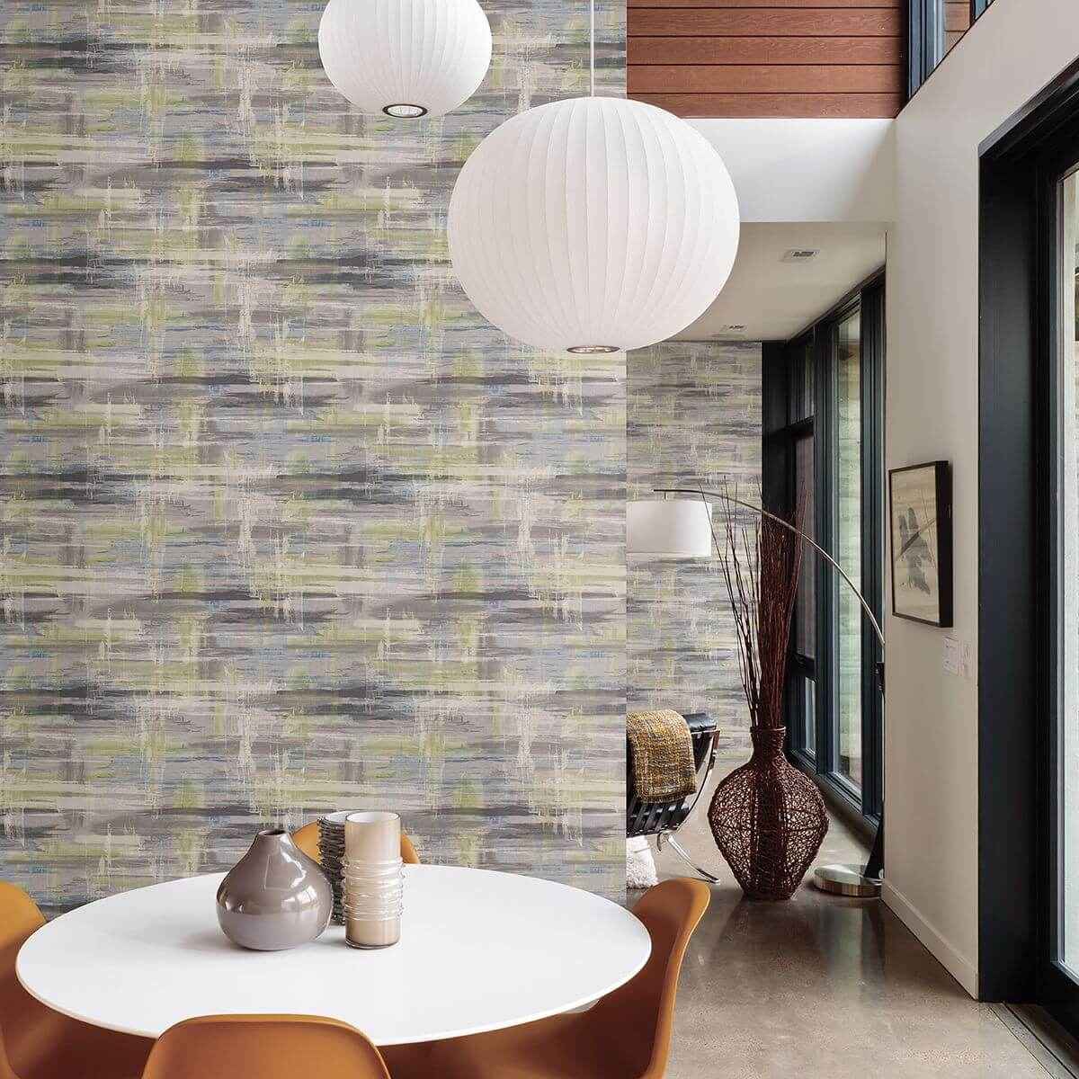 Marari Green Distressed Texture Wallpaper - York Wallcoverings - 2949-60314 - York Wallcoverings Wallpaper